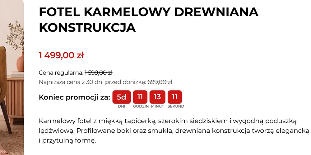 licznik odliczanie czasu promocji shoper